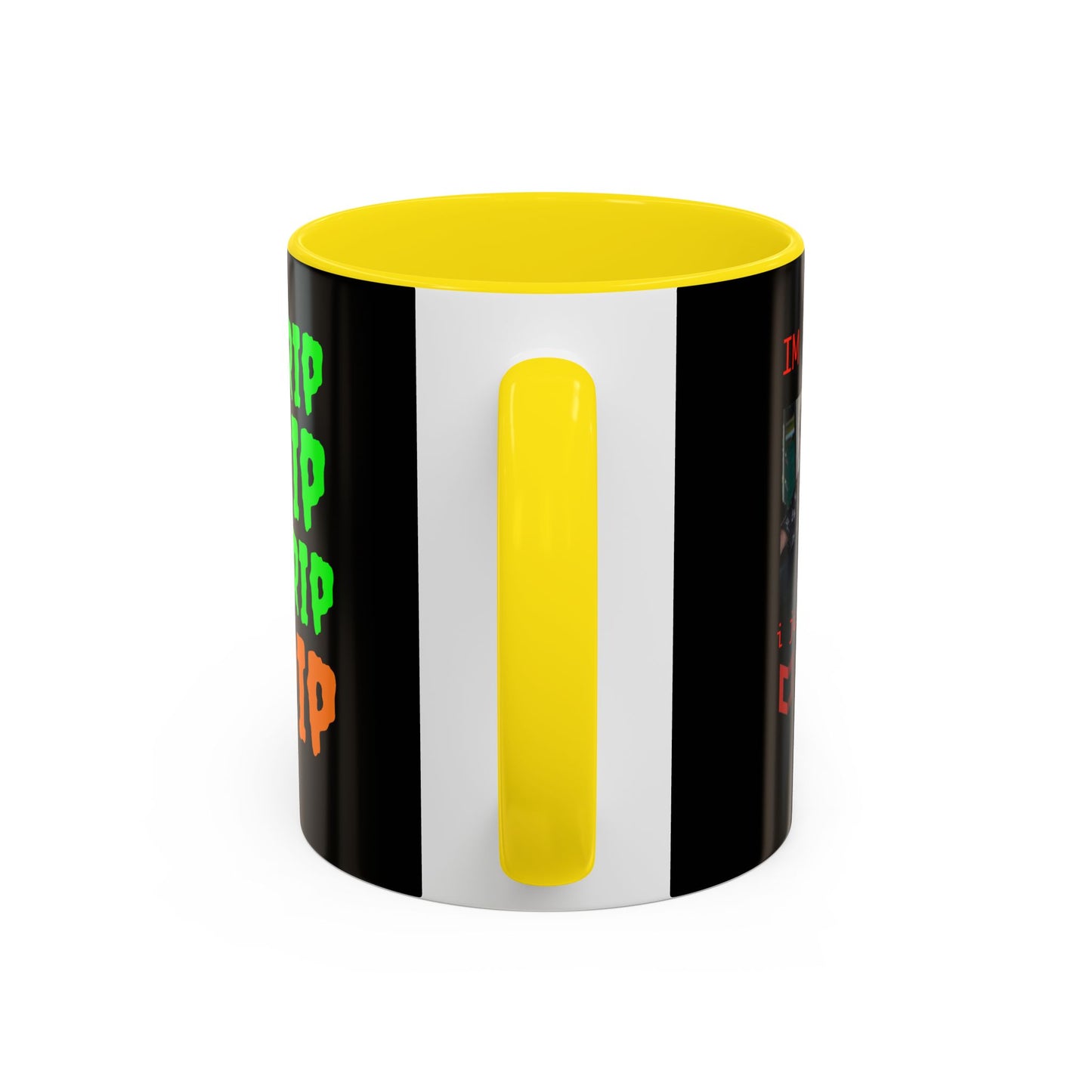 Bad Trip Coffee Mug — Funny McAfee Meme Accent Mug (11/15oz)