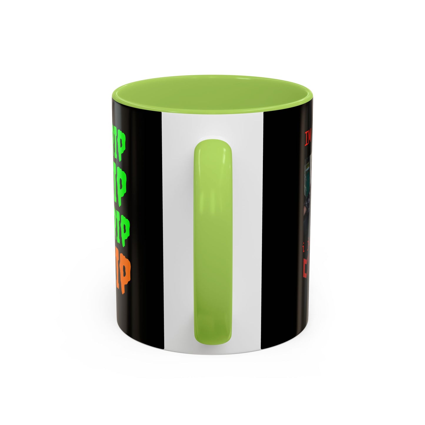 Bad Trip Coffee Mug — Funny McAfee Meme Accent Mug (11/15oz)