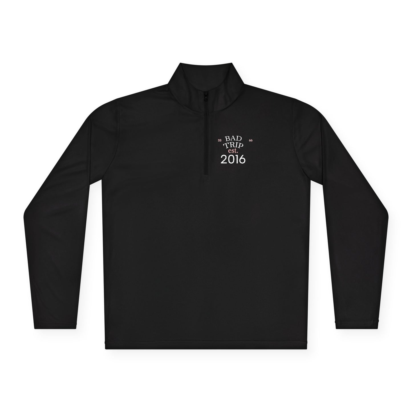Quarter-Zip Pullover — "Quarter Brick Movement" Graphic Pullover (Bad Trip 2016)