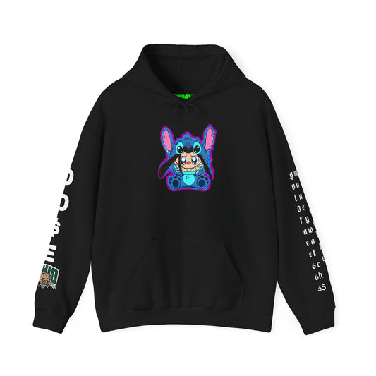 GFMW LVBUBU HOODIE (in a league with satan)
