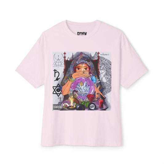 crystal ball pink short sleeve