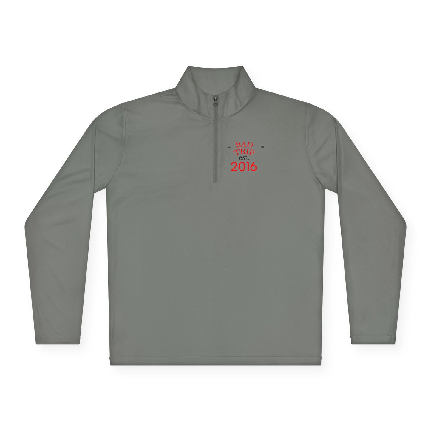 Quarter-Zip Pullover — "Quarter Brick Movement" Graphic Pullover (Bad Trip 2016)