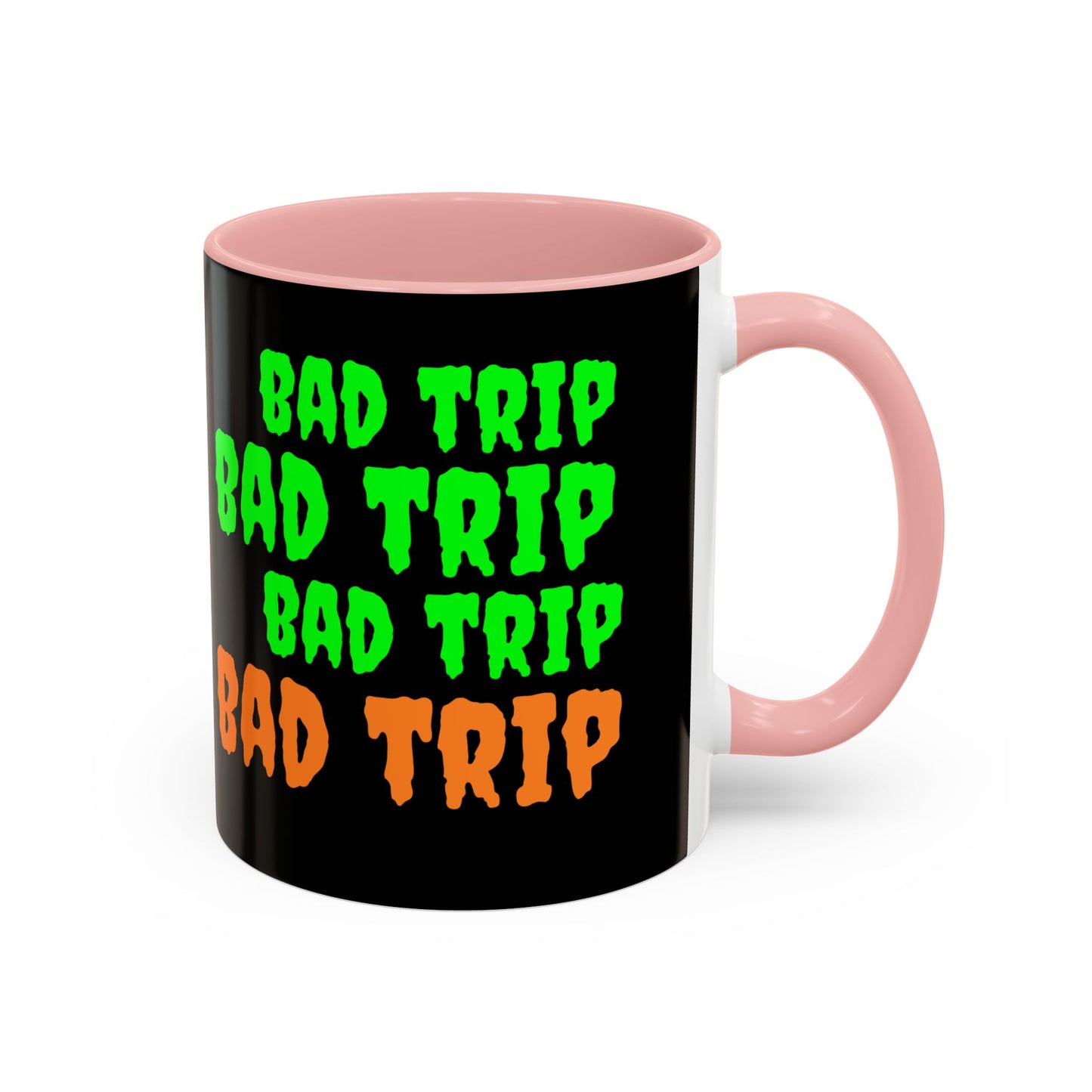Bad Trip Coffee Mug — Funny McAfee Meme Accent Mug (11/15oz)