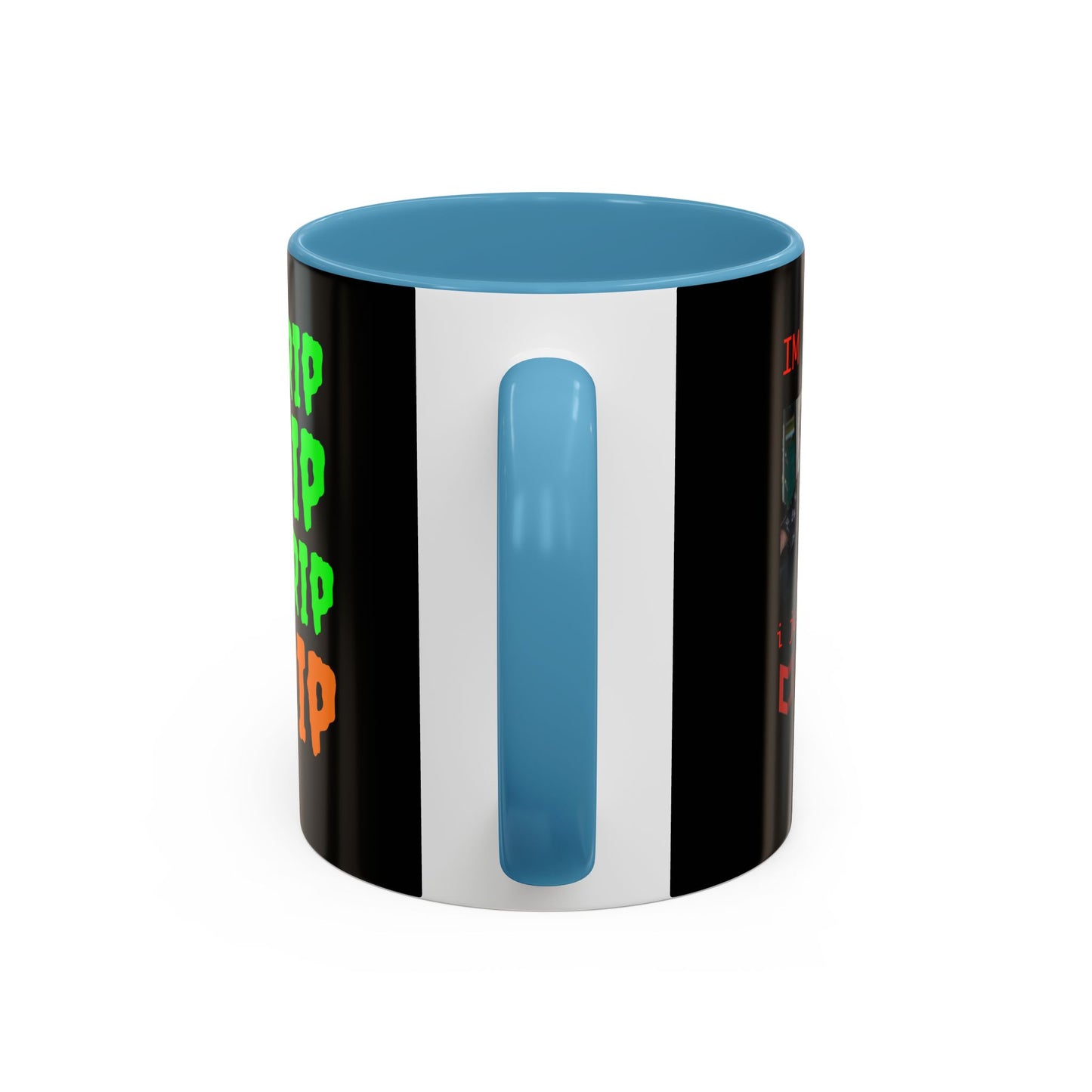 Bad Trip Coffee Mug — Funny McAfee Meme Accent Mug (11/15oz)