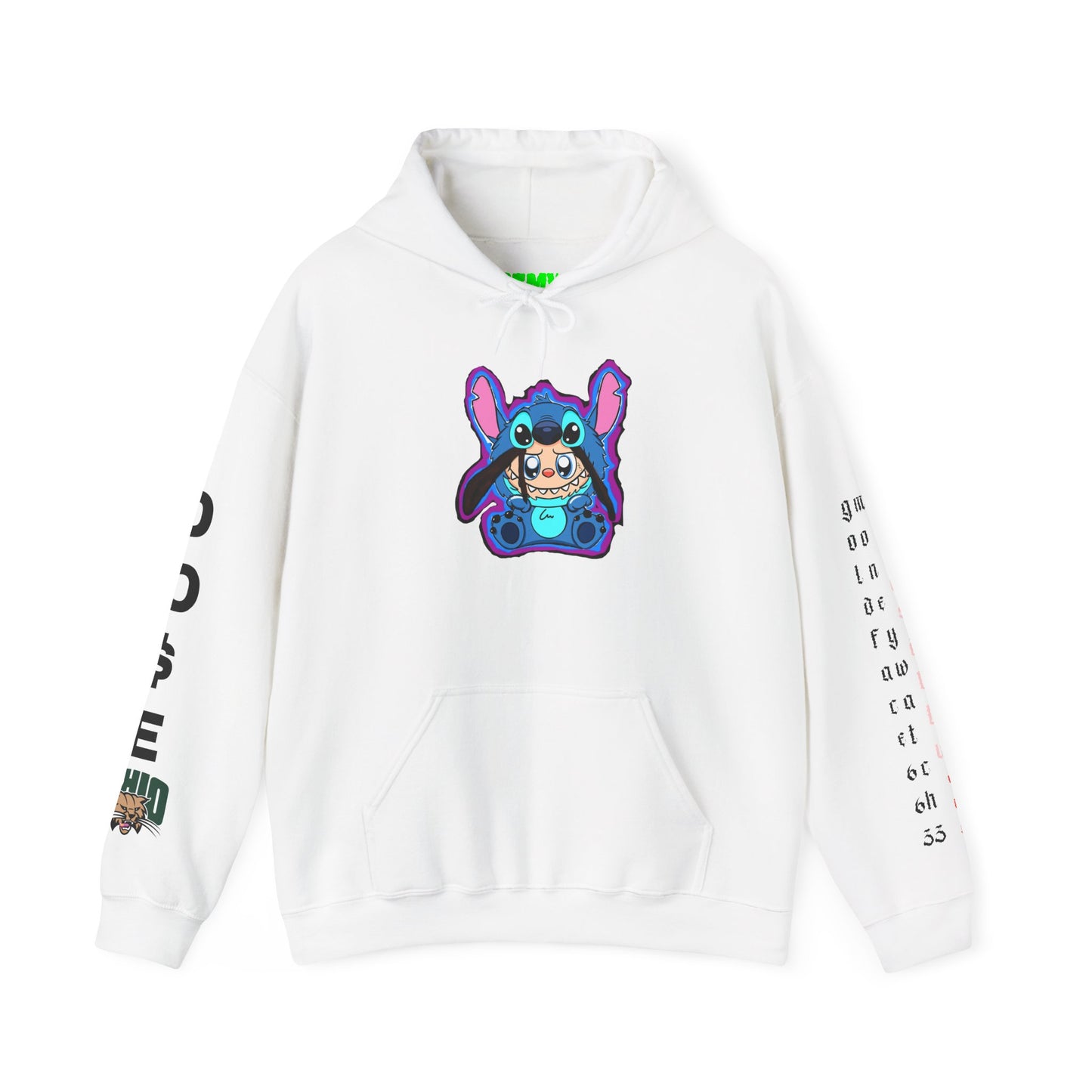 GFMW LVBUBU HOODIE (in a league with satan)